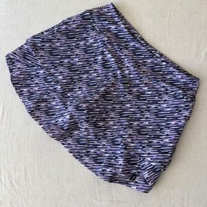 FootJoy Womens Golf Skort Medium Purple Black White Abstract Athletic Skirt FJ